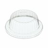 Solo Flat-Top Dome PET Plastic Lids for 12 oz Containers, 4.34 in. Diameter x 1.5 in.h, Clear, 1000PK DF12-0090